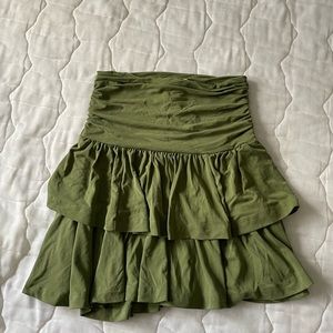 Anthropologie Maeve Ruffled Top